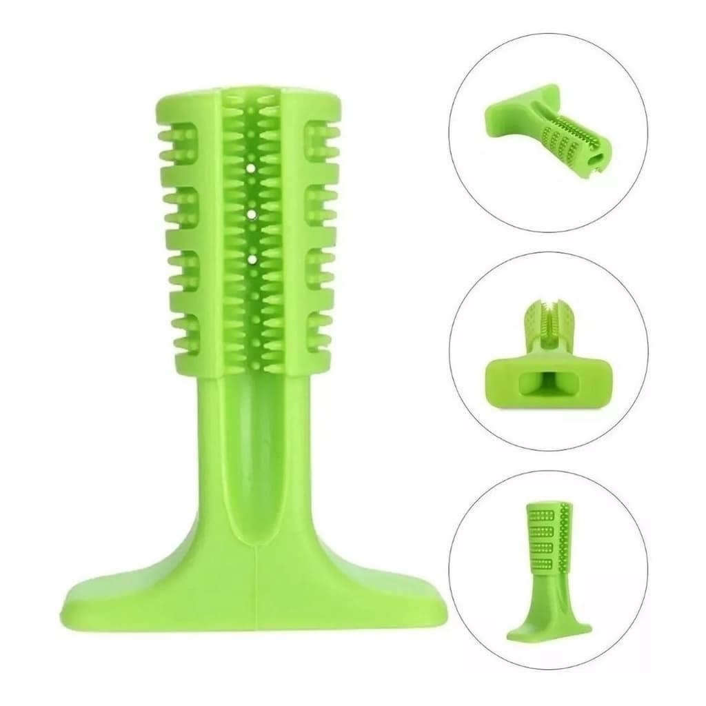 Brinquedo Mordedor Escova De Dente Cachorro Dog Pet M Medio