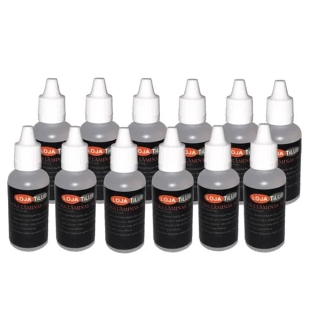 12 Unid. Óleo Para Lâminas Maquinas Cortar Cabelo 30ml