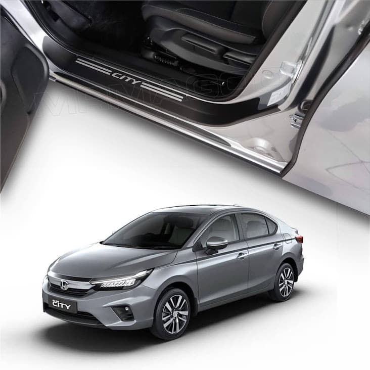 Soleiras Super Protetoras MRMAGOO NEW CITY SEDAN 2022 a 2026 Adesivo Acessórios para Carro