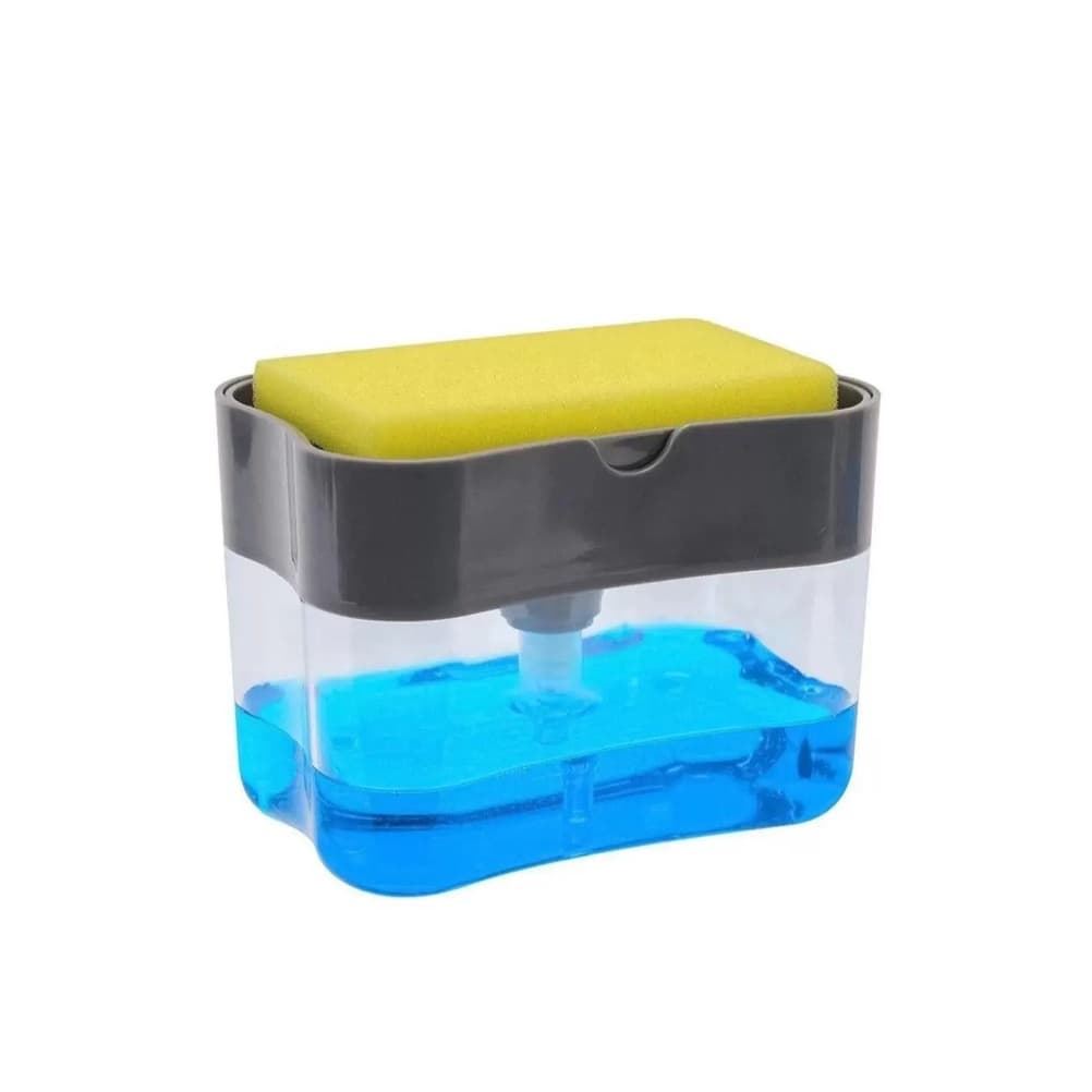 Dispenser Para Detergente Suporte Porta Bucha Esponja