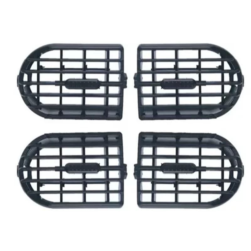 Difusor De Ar Central Lateral Novo Corsa Hatch Sedan Montana Kit 4 Pçs
