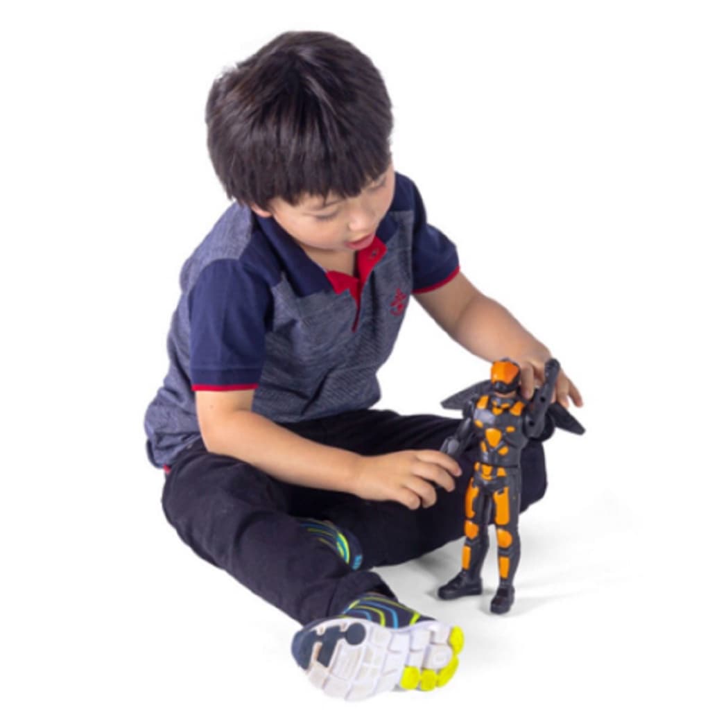 Boneco Soldier Drone Articulado 24 Cm - Bs Toys