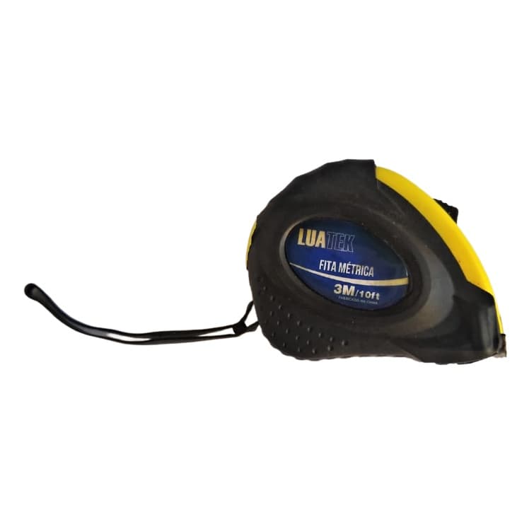 trena fita métrica 3m x 19mm emborrachada e reforçada com imã magnético 2 travas profissional