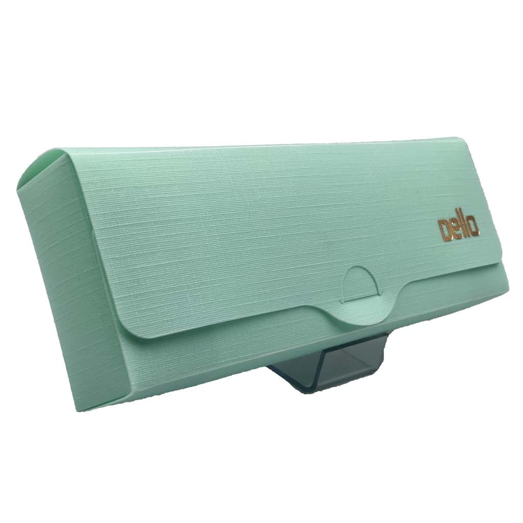 Estojo Escolar Multiuso PP Linho Serena Verde Pastel 8800VP Dello