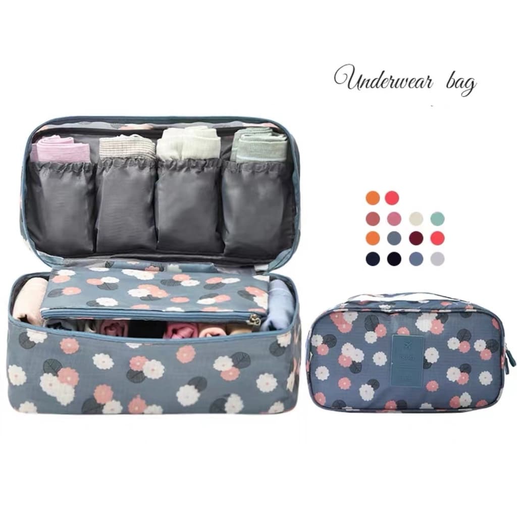 Bolsa Organizadora de Malas Para Viagem Armazenamento de Meias Para Roupas Íntimas Multineos Pronta Para Entrega 916-7
