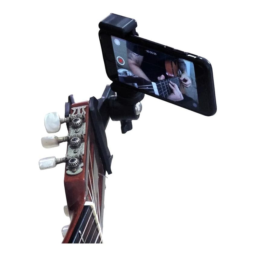 Suporte De Celular Para Violão Guitarra, Baixo E Outros