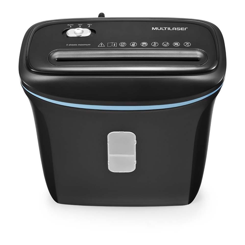 Fragmentadora De Papeis E Cartões 11L 127V Preta Multilaser