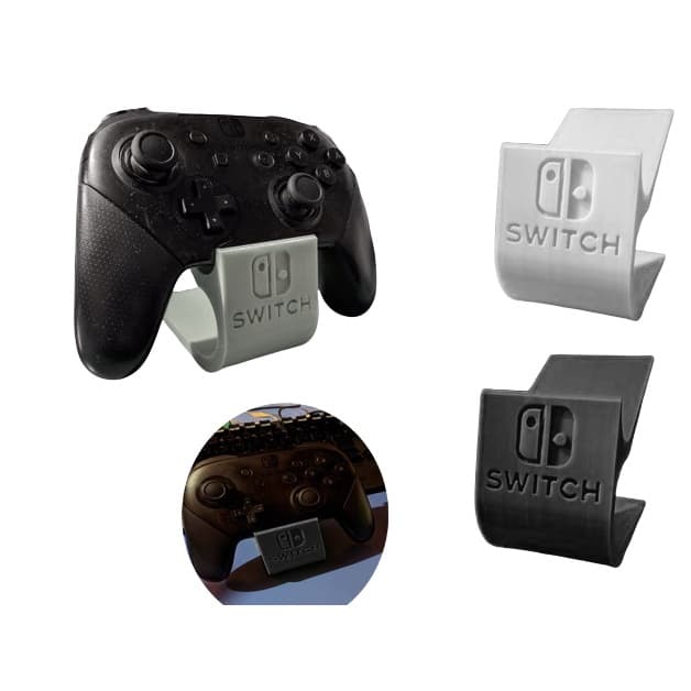 Suporte Mesa E Estante Para Pro Controle Nintendo Switch + Brinde Gamer