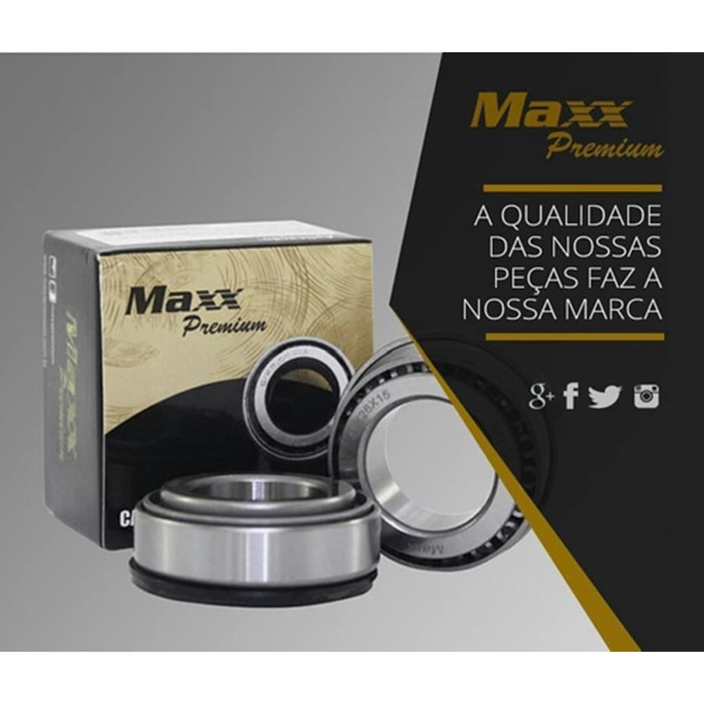 Caixa De Direção Premium Biz 100 125 Dream Pop 100 Pop 110i Pcx 150 Sundown WEB 100 com Rolamento conico - Maxxpremium