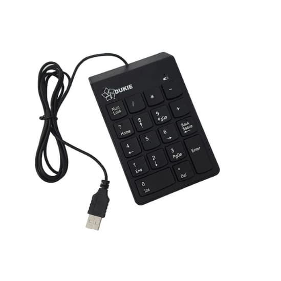 Mini Teclado Usb Numérico Com Fio Slim Portátil