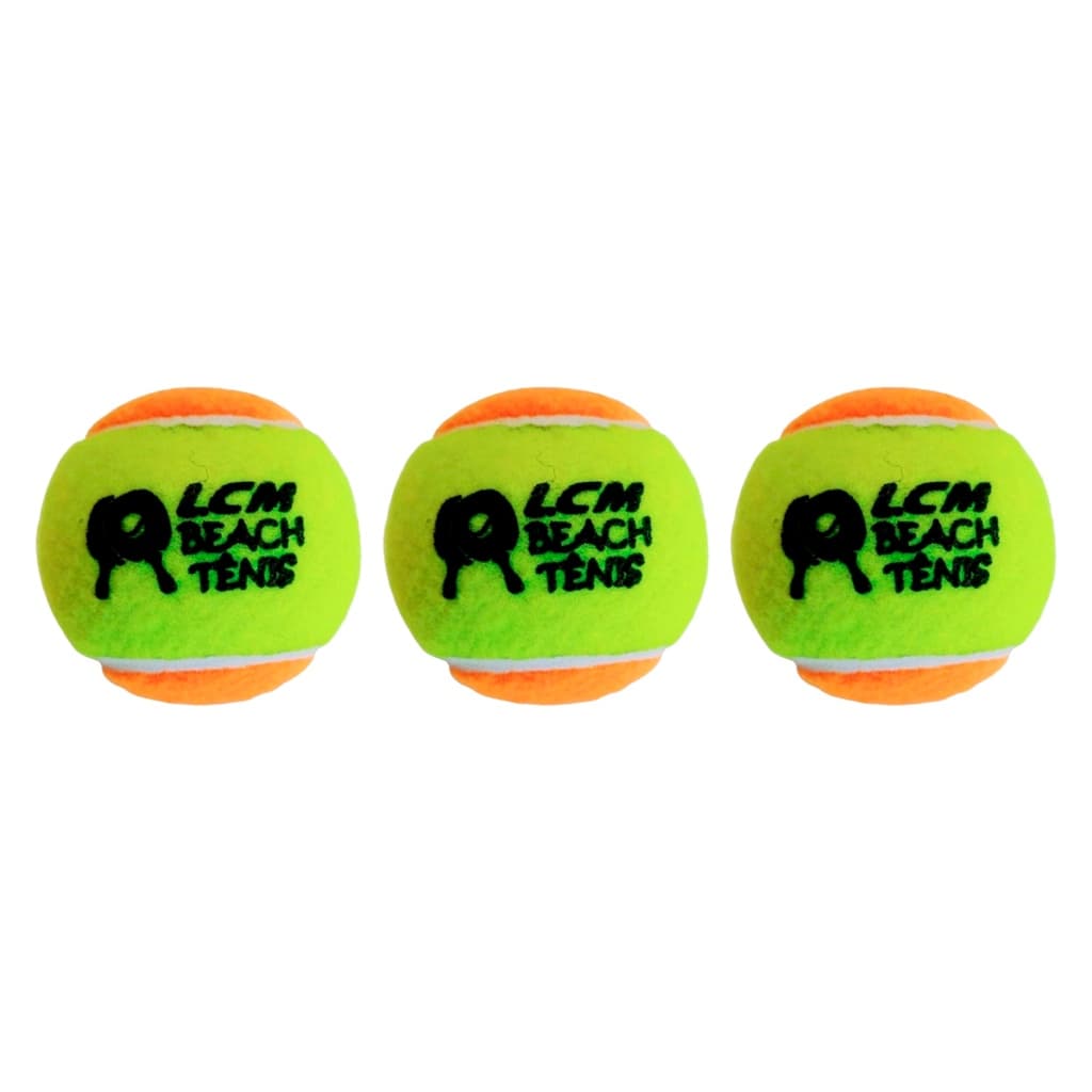Bola Beach Tennis Bola Bolinha Tênis com 03 Unidades