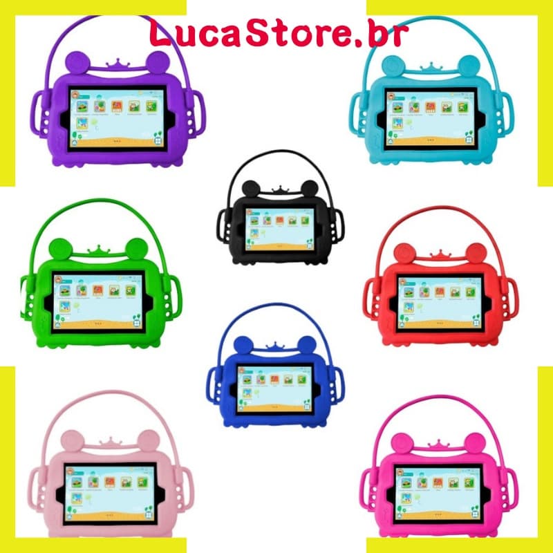 Capa Tablet Emborrachada Para Samsung Galaxy Tab A7 Lite T225 /T290 Universal 8 Polegadas