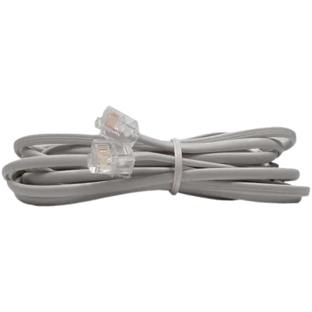 Fio De telefone Cabo RJ11 Telefone Fixo 3 Metros Resistente Extensao
