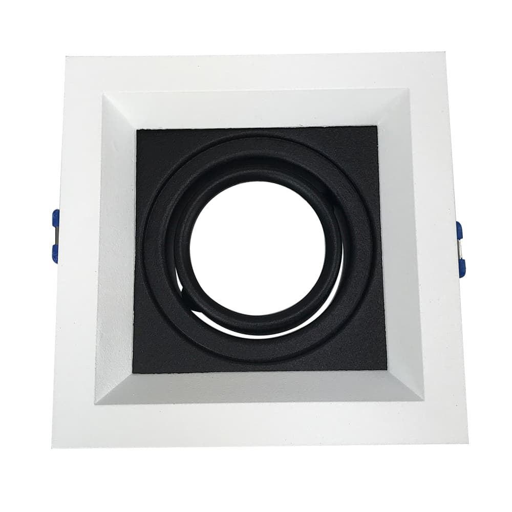 Embutido Recuado II Fundo Preto 1X Dicroica - Newline - IN50321BTPT