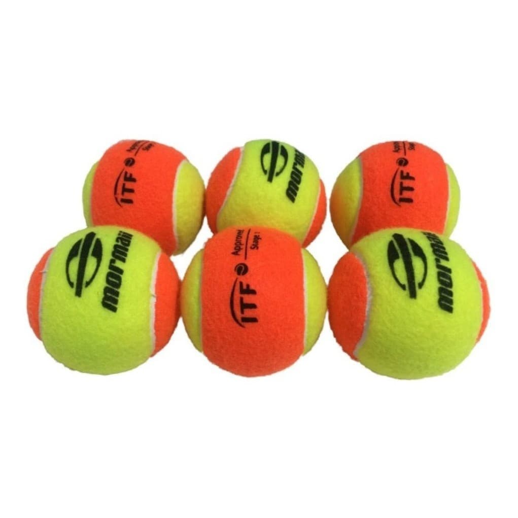 Bolinhas Beach Tennis Profissional Mormaii - Kit 6 Bolinhas
