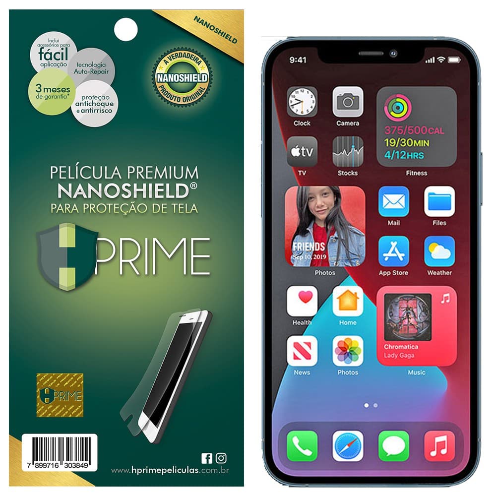 Película Hprime Nanoshield Apple iPhone 12 Pro Max Tela 6.7