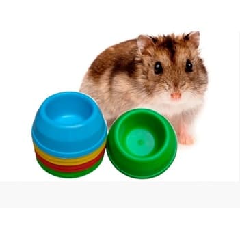 Comedouro para Hamster Opção pet acessórios para pets - 2UNID Comedouro para Hamster, Twister, Gerbil, Chinchila, Pet