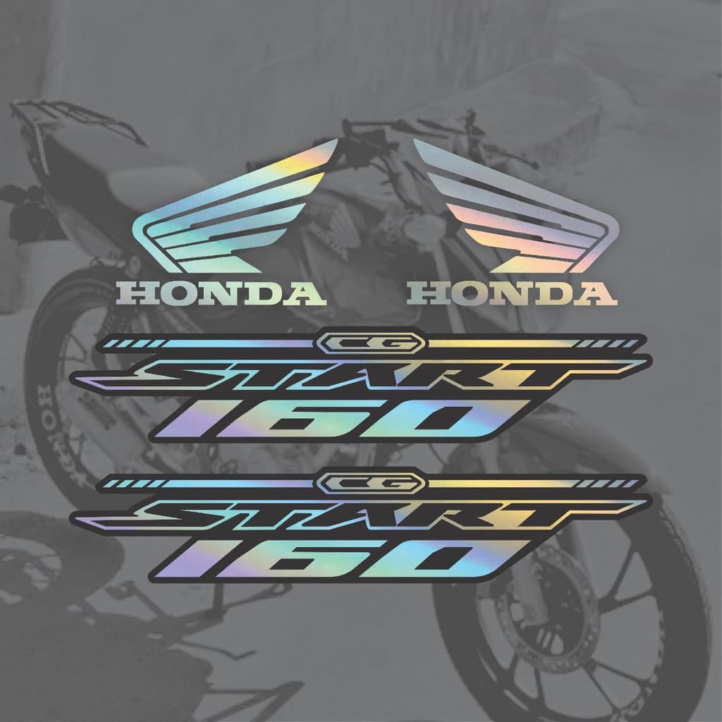 Kit Adesivos Start 160 Holografico