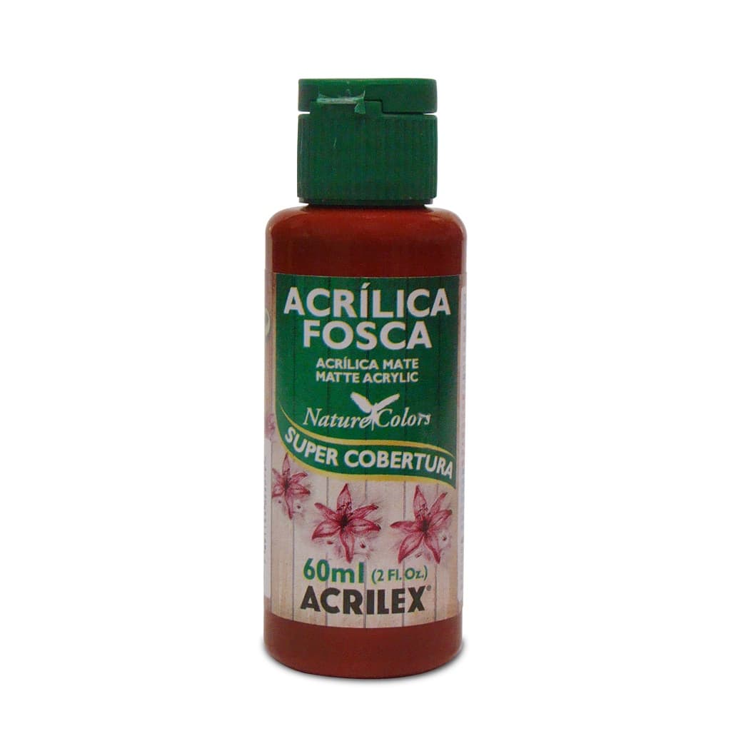 Tinta Acrílica Fosca 60ml -  Telha 932 linha Natural collors - MDF