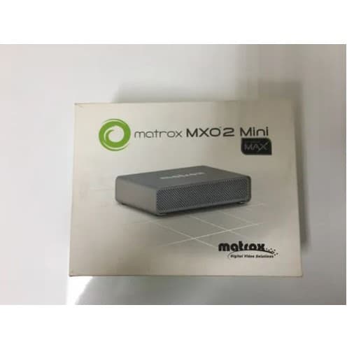 Placa De Captura Matrox Mxo2 Mini Com Max - Desktop
