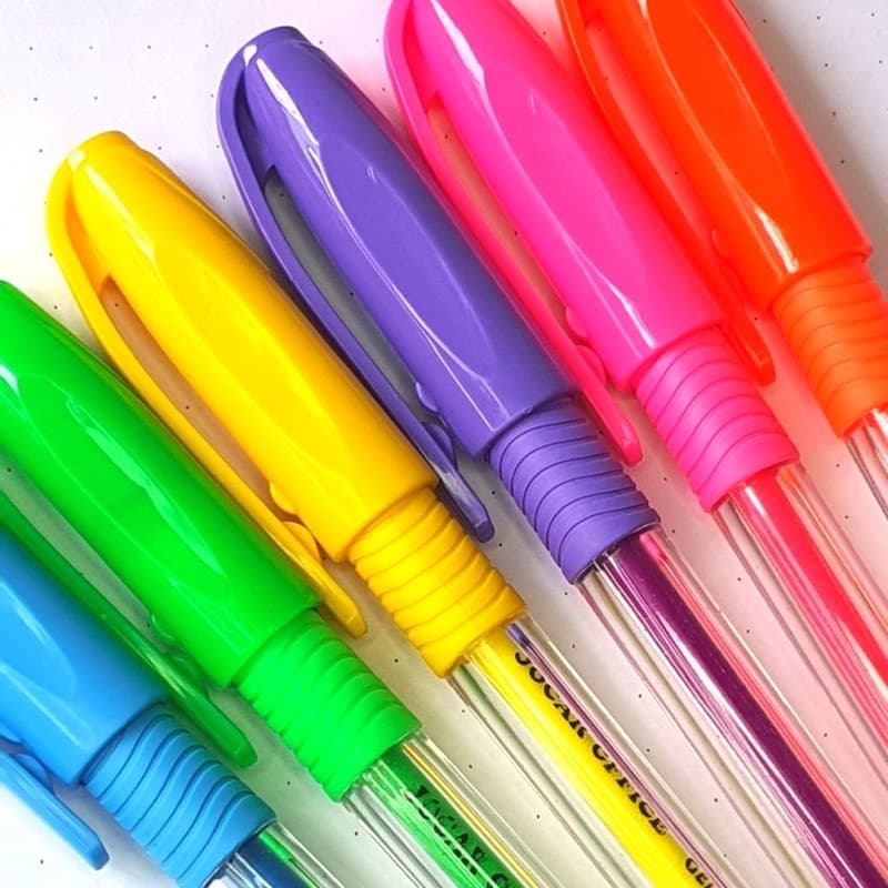 Caneta Gel Neon ponta 1.0mm - a unidade
