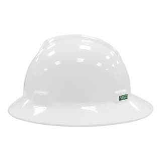 CAPACETE MSA BRANCO ABA TOTAL COM CARNEIRA PUSH KEY E JUGULAR ORIGINAL