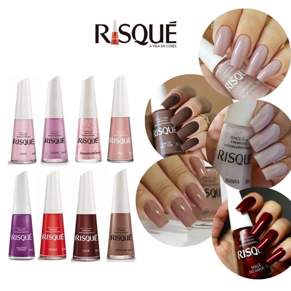 Esmaltes Cremosos Risquè 8ml