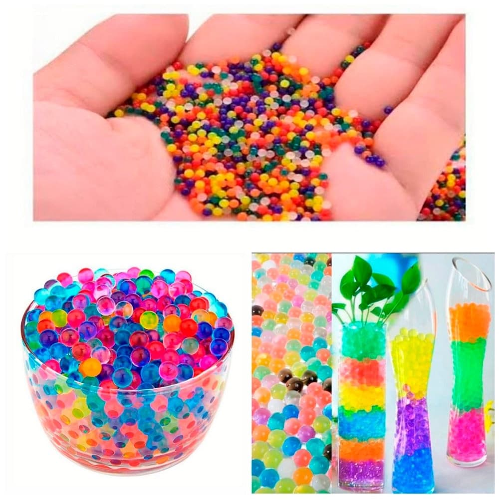 kit 12 pacote Bolinha De Gel /animal Cresce Na Água Cores Decoração Orbeez colorido