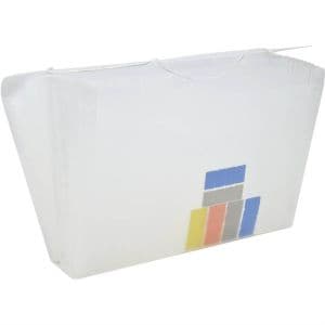 Pasta Sanfonada Plastica A4 31 Divisoes Cristal