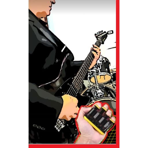 Aparelho de Exrercio P/  Dedos Antes de Tocar Piano Guitarra Violao
