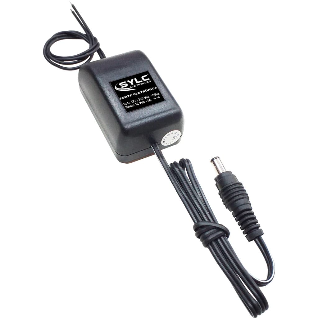 Fonte Estabilizada Chaveada Elétrica 127/220v 12VDC X 1A