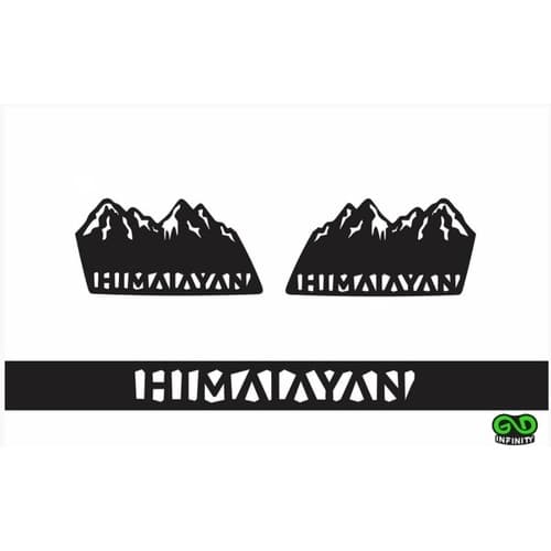 Adesivo Tanque Himalayan Montanhas + Brinde