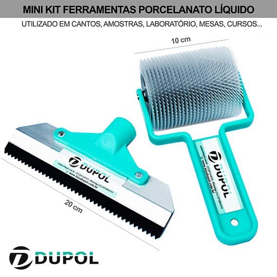Mini Kit - Porcelanato Liquido - Piso 3d - River Table