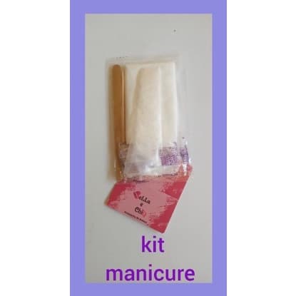 ( 10 kit vanessa )manicure descartavel manicure pedicure salão de beleza