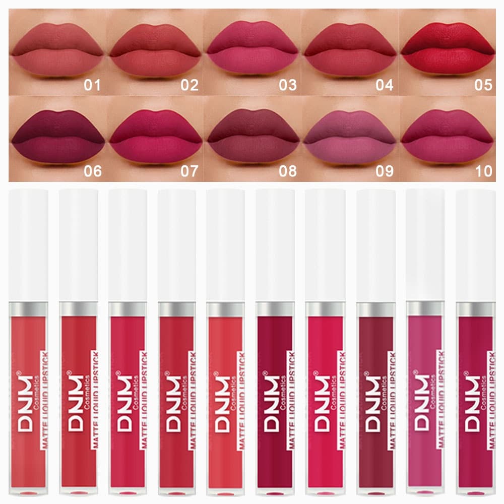 19-color Lip glaze matte multicolor Pinkflash Gloss Moisturizing Shine Shimmer Plumping Care Waterproof shaft
