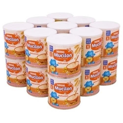Kit 10 Mucilon Multicereais Nestle 400 Gramas Cereal - 10 Latas de Mucilon Super Oferta