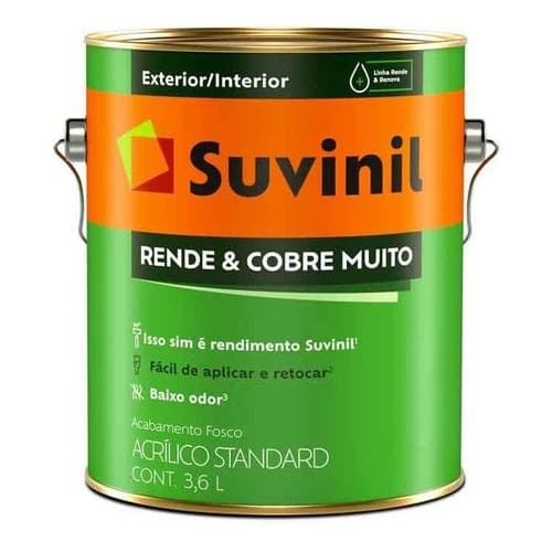 Suvinil Rende Cobre Muito Fosco Cor Branco Neve 3,6l