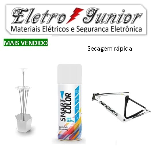 Tinta Spray branco brilhante  300Ml  Uso Geral