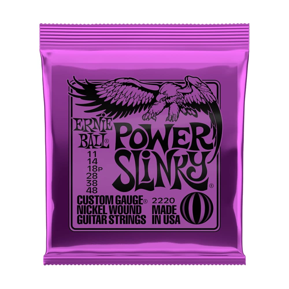 Encordoamento Guitarra 011 Power Slink Ernie Ball P02220