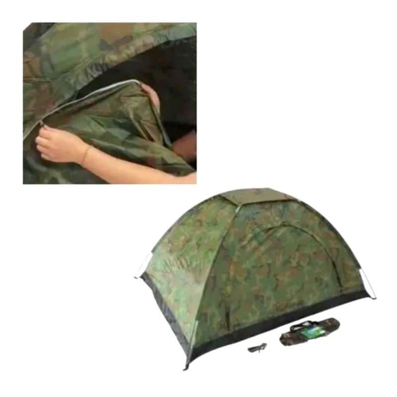 Barraca Camping Camuflada 6 Lugares