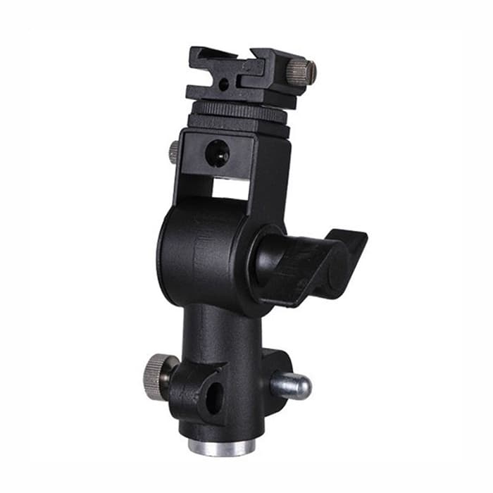 Suporte Flash Speedlite Sombrinha Softbox Cabeça de Tripe Suporte Articulado Para Flash e Sombrinha Tipo D