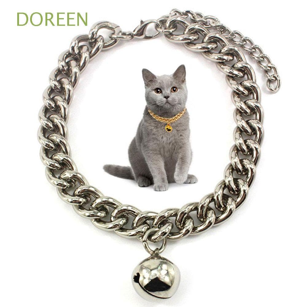 DOREEN Coleira De Gato Acessório Para Animais De Estimação Cachorrinho Fashion Sem Descoloração Cachorro Pequeno Com Sin