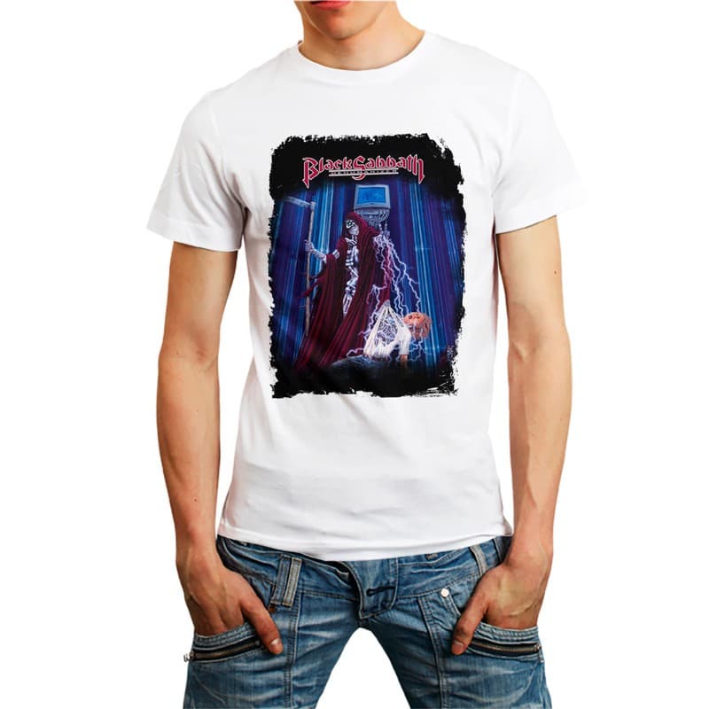 Camiseta Black Sabbath Ozzy Banda de Rock Camisa Regata04