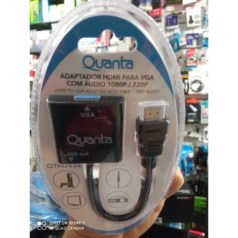 Adaptador VGA para HDMI