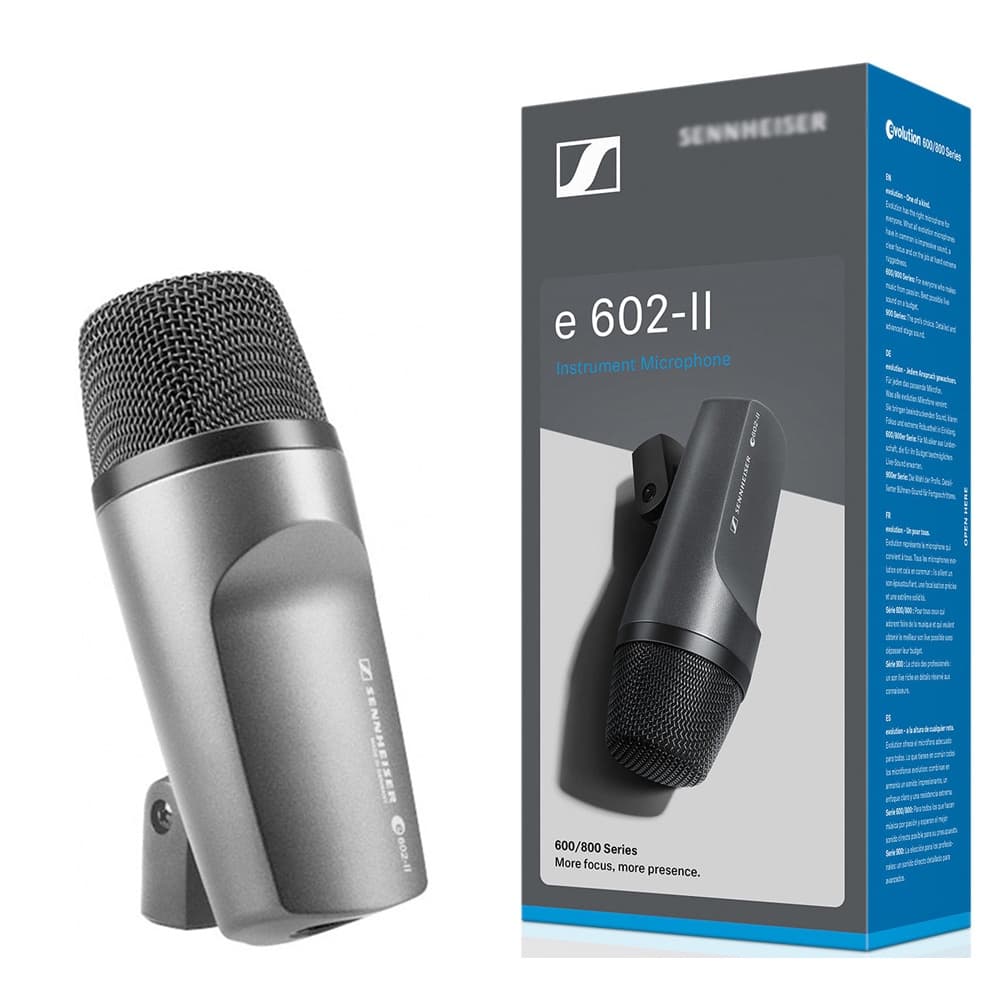 Instrumento Sennheiser Microfone e602-II Kick bass drum Evolution Series