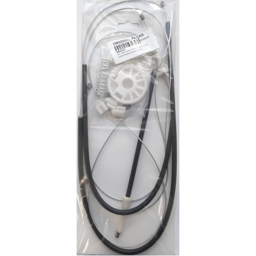 Kit Reparo Maquina Vidro Elétrico Polo Antigo 4p Dianteiro