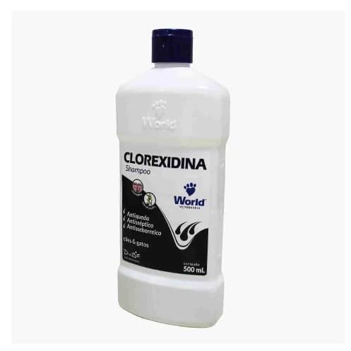 Shampoo Clorexidina Dugs Cães Seborreia Anti Queda antisseborreico antisséptico 500ml