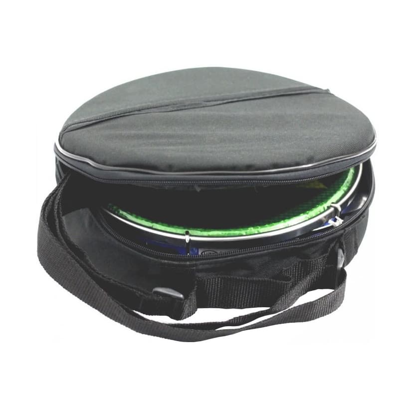 Capa Bag Bolsa para Pandeiro Polegadas Luxo Extra Preta