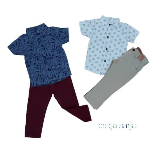 Conjunto Masculino Infantil Roupa Social Estilosa Infantil Meninos Batizado,Casamento 2 ao 8