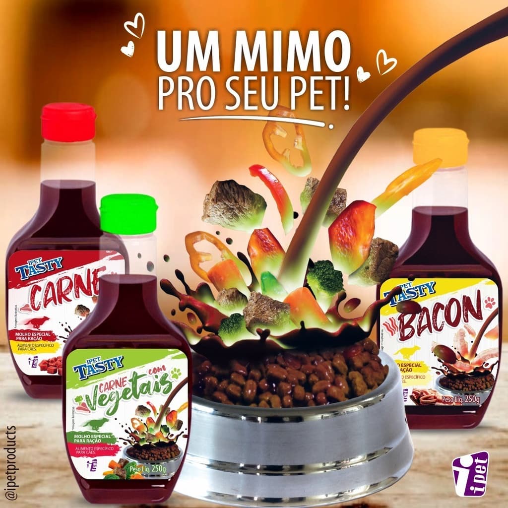 Molho Especial Para Ração de Cachorro - 250g - Ipet